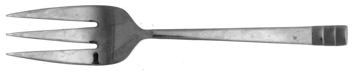 HEN34 (Stainless) Medium Solid Cold Meat Serving Fork by J A Henckels (Zwilling)-1