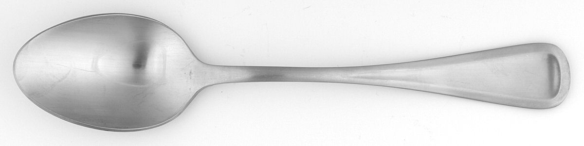 Geneva-Satin (Stainless) Place/Oval Soup Spoon by Hampton Silversmiths-1