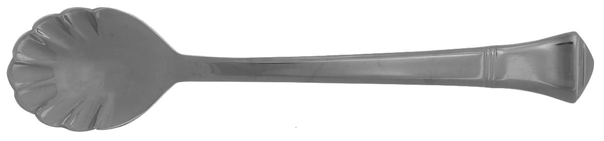 HSV99 (Stainless) Sugar Shell Spoon by Hampton Silversmiths-1