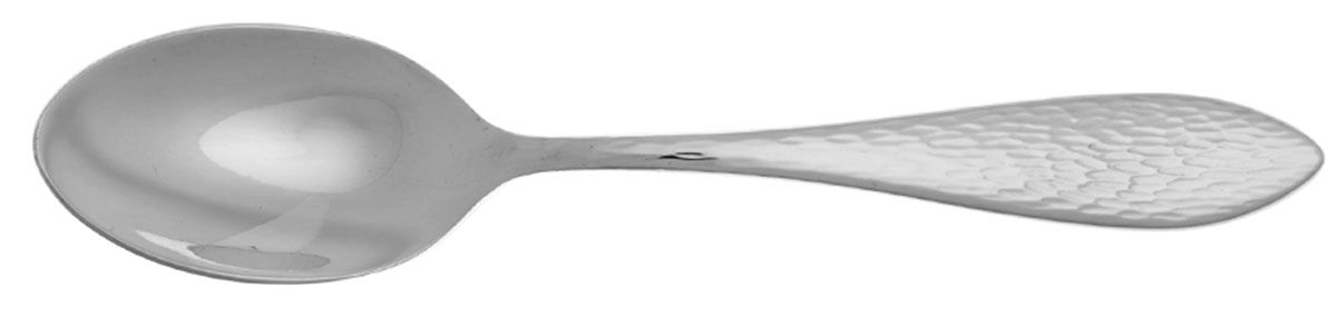 Longwood (Stainless) Place/Oval Soup Spoon by Hampton Silversmiths-1