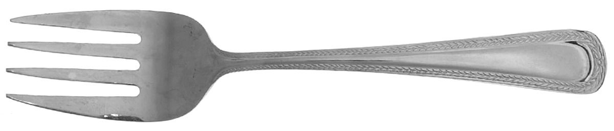 Taverne (Stainless) Medium Solid Cold Meat Serving Fork by Hampton Silversmiths-1