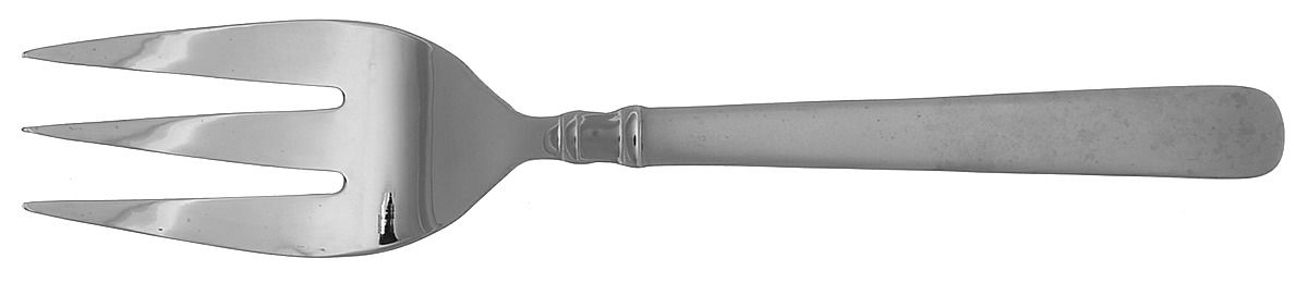 Earl-Matte (Stainless) Medium Solid Cold Meat Serving Fork by J A Henckels (Zwilling)-1