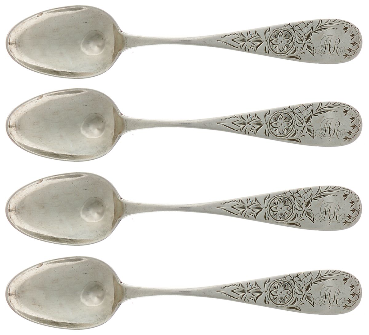 HEB6 (Sterling) Teaspoon - Set of 4 by Hennegan Bates-1