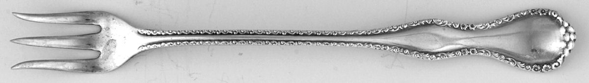 HEB7 (Sterling) Cocktail/Seafood Fork by Hennegan Bates-1