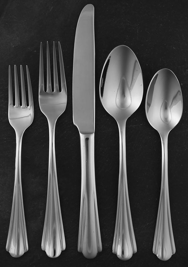 HSV111 (Stainless) 5 Piece Place Setting by Hampton Silversmiths-1