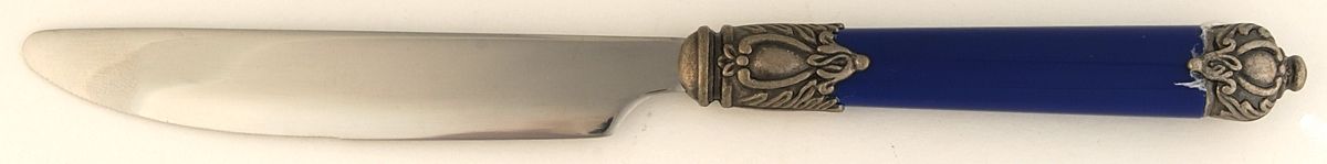San Remo-Blue (Stainless) New French Hollow Knife by Hampton Silversmiths-1
