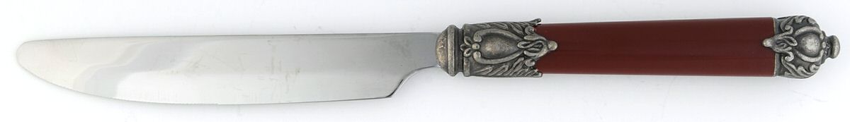 San Remo-Red (Stainless) New French Hollow Knife by Hampton Silversmiths-1
