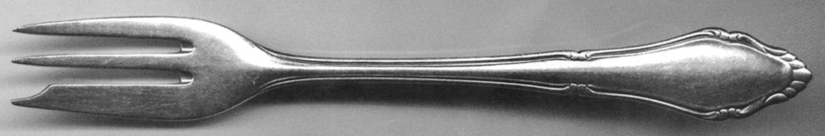 HNE5 (Silverplate) Dessert Fork by Hanseat-1