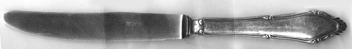 HNE5 (Silverplate) Modern Hollow Knife by Hanseat-1