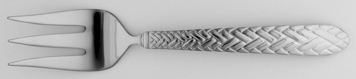 Riatta (Stainless) Medium Solid Cold Meat Serving Fork by Hampton Silversmiths-1