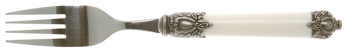 San Remo-White (Stainless) Fork by Hampton Silversmiths-1