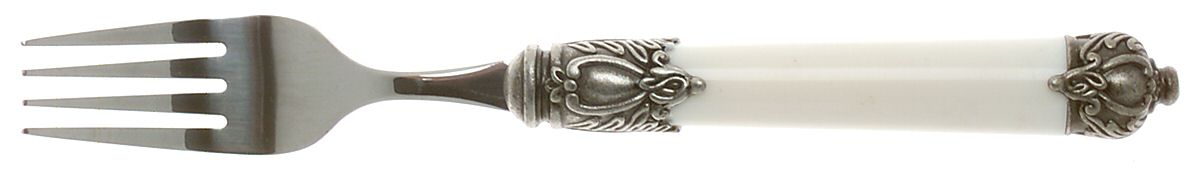San Remo-White (Stainless) Individual Salad Fork by Hampton Silversmiths-1