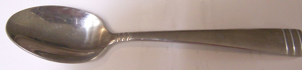 Mercer Mirror (Stainless) Teaspoon by Hampton Silversmiths-1