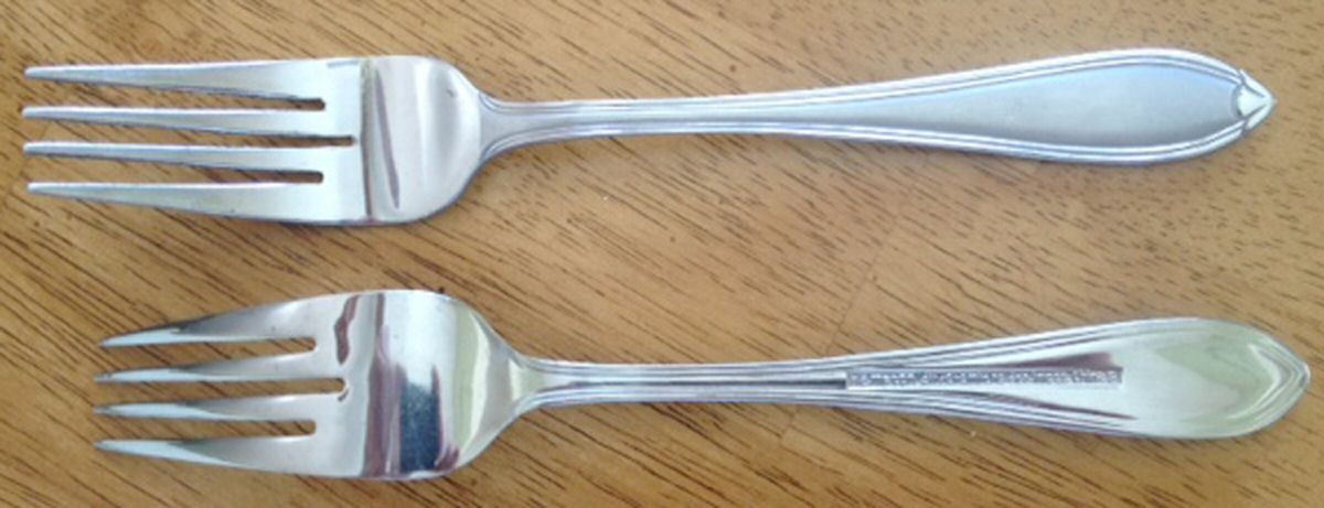 Nortica (Stainless) Individual Salad Fork by Hampton Silversmiths-1