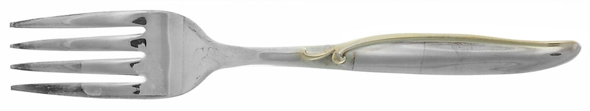 Chelsea (gold accent) Individual Salad Fork by Heritage China-1
