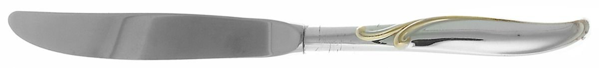 Chelsea (gold accent) Modern Hollow Knife by Heritage China-1