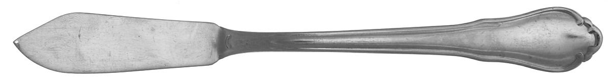 Shelby (Stainless) Flat Handle Master Butter Knife by Hampton Silversmiths-1