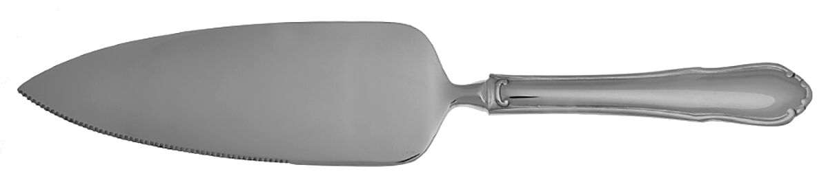 Shelby (Stainless) Pie Server with Serrated Stainless Blade HC by Hampton Silversmiths-1