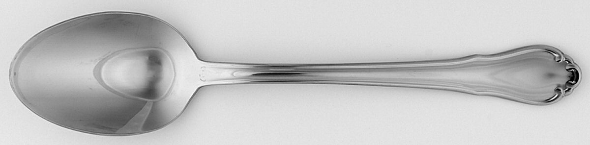 Shelby (Stainless) Tablespoon (Serving Spoon) by Hampton Silversmiths-1