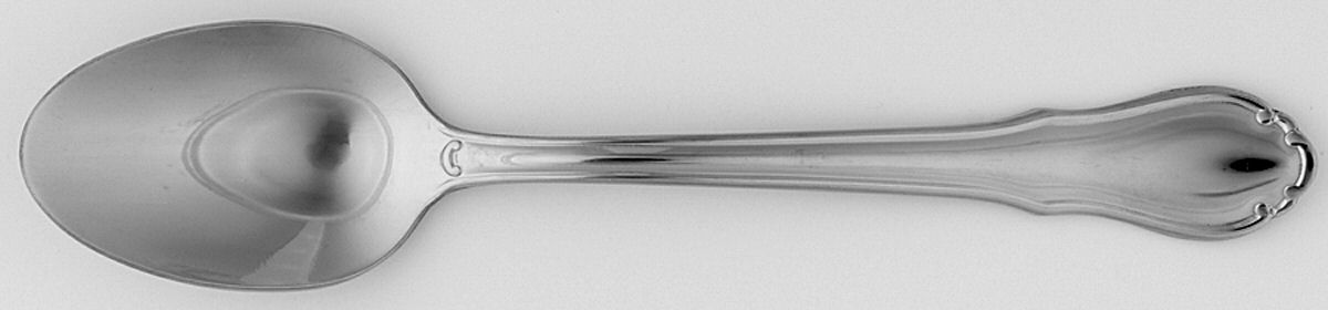 Shelby (Stainless) Place/Oval Soup Spoon by Hampton Silversmiths-1