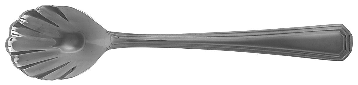 HSV188 (STAINLESS) Sugar Shell Spoon by Hampton Silversmiths-1
