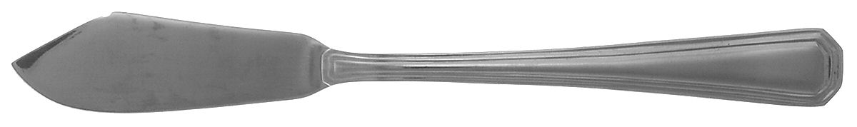 HSV188 (STAINLESS) Flat Handle Master Butter Knife by Hampton Silversmiths-1