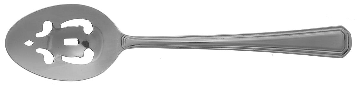 HSV188 (STAINLESS) Pierced Tablespoon (Serving Spoon) by Hampton Silversmiths-1