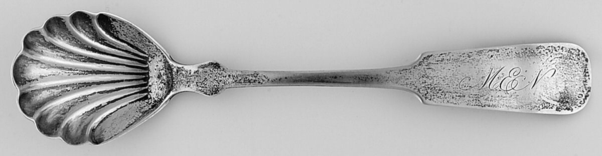 HQT1(Coin) Sugar Shell Spoon by Hood & Tobey-1