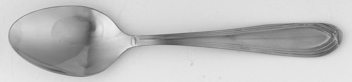 Malibu (Stainless) Place/Oval Soup Spoon by Hampton Silversmiths-1
