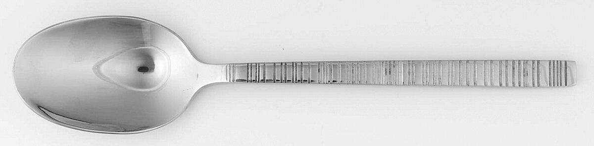 Azur (Stainless) Place/Oval Soup Spoon by Hampton Silversmiths-1