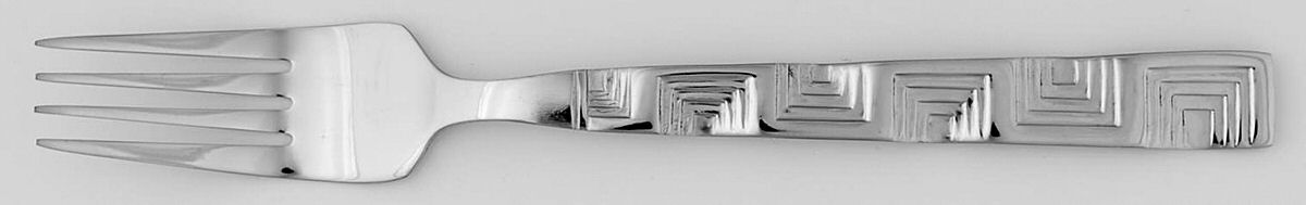 Emerald Square (Stainless) Individual Salad Fork by Hampton Silversmiths-1
