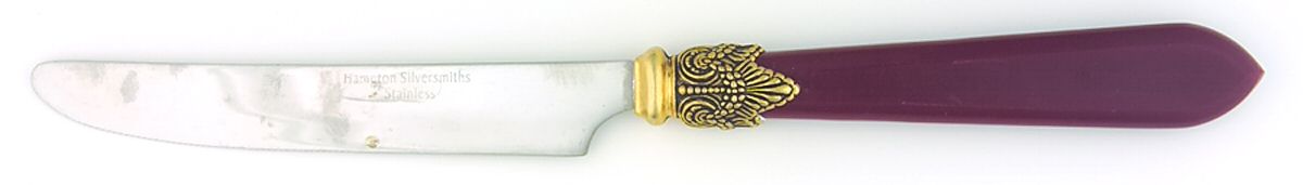 HSV122 (Stainless) New French Hollow Knife by Hampton Silversmiths-1