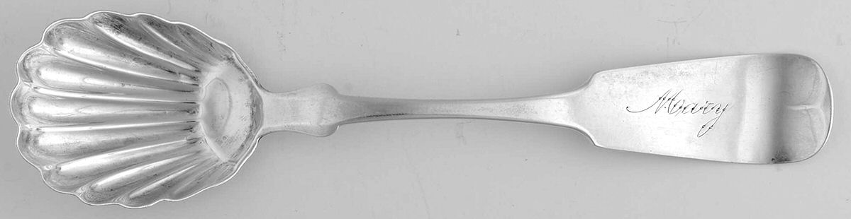 HKS7 (Coin) Sugar Shell Spoon by Hotchkiss & Schreuder-1