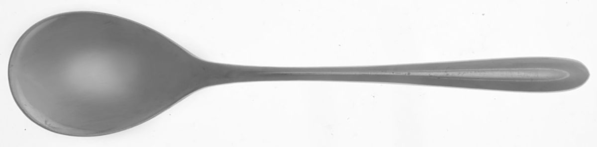 Tear Drop (Stainless) Place/Oval Soup Spoon by Hanford Forge-1