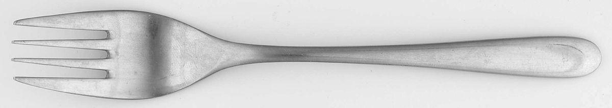 Tear Drop (Stainless) Individual Salad Fork by Hanford Forge-1