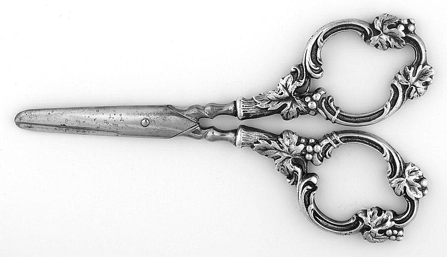HWD5 (Sterling) Grape Shears with Hollow Handle by Howard Sterling -1