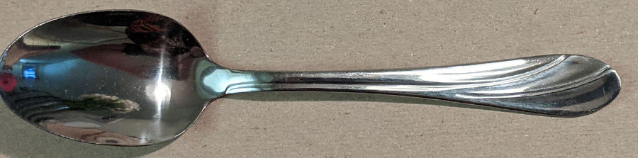 Wind (Stainless) Teaspoon by Hampton Silversmiths-1