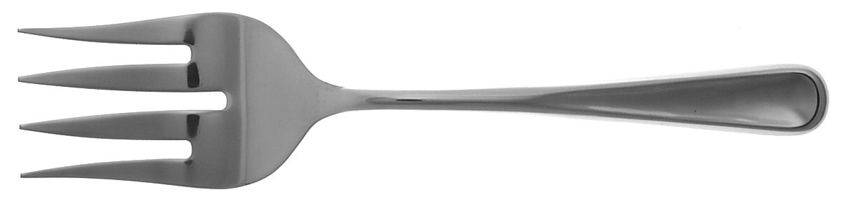 Kathryn (Stainless) Large Solid Cold Meat Serving Fork by Hampton Silversmiths-1