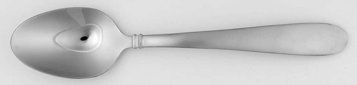 Plaza Satin (Stainless) Tablespoon (Serving Spoon) by Hampton Silversmiths-1