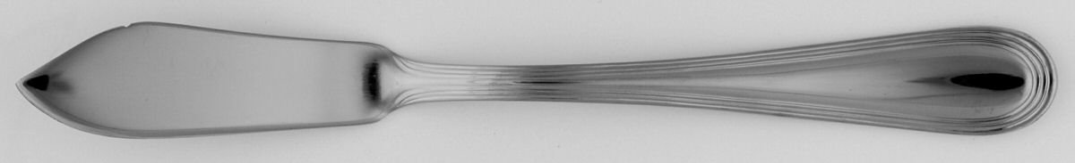 Ronde (Stainless) Flat Handle Master Butter Knife by Hampton Silversmiths-1