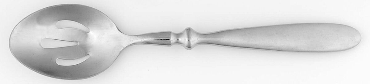 Bistro Mirror (Stainless) Pierced Tablespoon (Serving Spoon) by Hampton Silversmiths-1