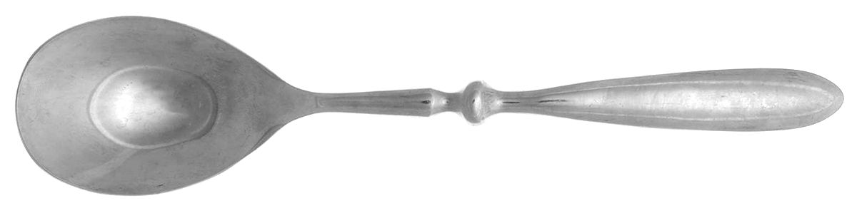 Bistro Mirror (Stainless) Solid Serving Spoon by Hampton Silversmiths-1