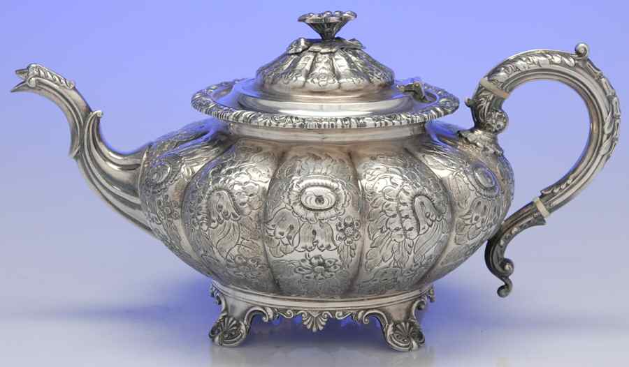 Silverplate Hollowware Teapot by Charles Howard Collins-1