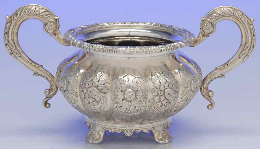 Silverplate Hollowware Sugar Bowl No Lid by Charles Howard Collins-1