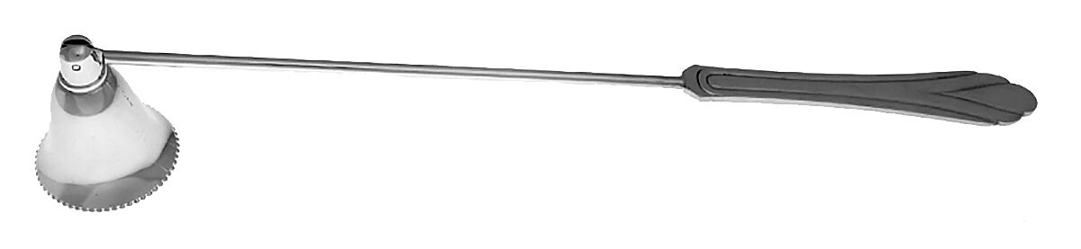 Rose (Stainless) Candle Snuffer with Stainless Bowl HC by Hampton Silversmiths-1
