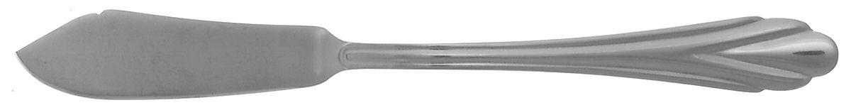 Rose (Stainless) Flat Handle Master Butter Knife by Hampton Silversmiths-1