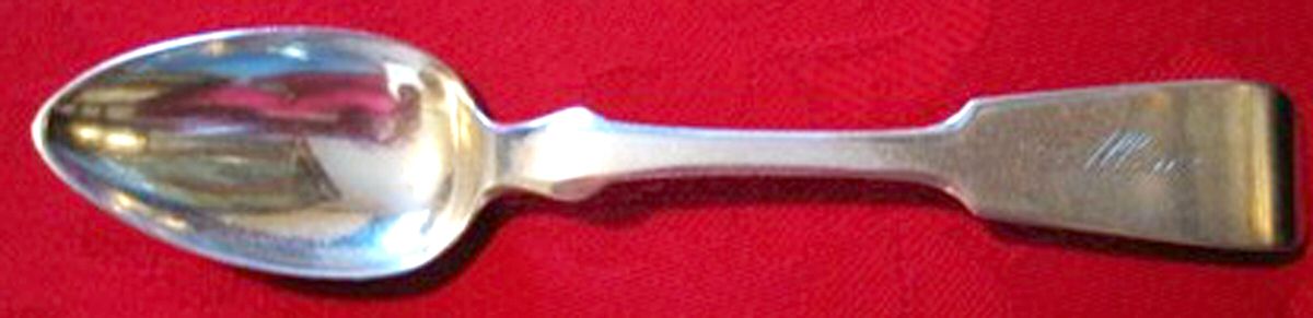 HHB1 (Coin) Tablespoon (Serving Spoon) by Hall,Hewson &Brower-1