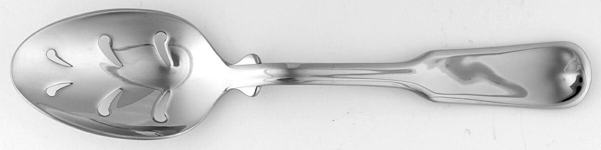 Vintage 1877 (Stainless) Pierced Tablespoon (Serving Spoon) by J A Henckels (Zwilling)-1
