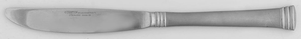 HSV131 (Stainless) Modern Solid Knife by Hampton Silversmiths-1