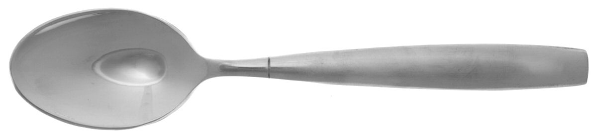 Casey Satin (Stainless) Place/Oval Soup Spoon by Hampton Silversmiths-1